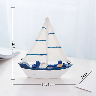 Buru laivas modelis koka buru laivas mājas dekorēšana pludmales jūras dizaina flote