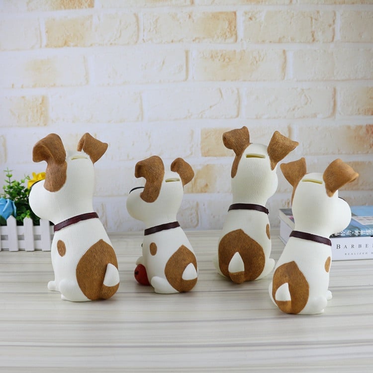 2022 m. nauja šunų pinigų taupymo skardinė Kūrybinga studento gimtadienio dovana darbalaukio dekoravimas amatai, vietos sutaupyti pinigų