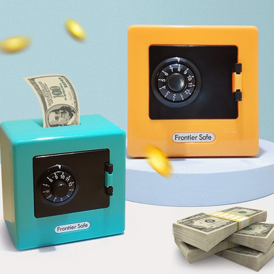 Retro rotirajuća lozinka Kasica prasica ATM Banka Kutija za novac Kutije za novčiće za djecu, dječake, djevojčice, obrazovanje, pohrana novca