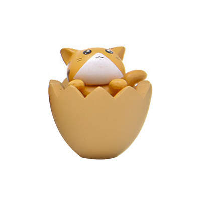 Aranyos macskadíszek Kawaii Bell Cat Állat Tündér Kerti Figurák Kiegészítők Otthoni dekoráció Asztali modell születésnapi ajándék