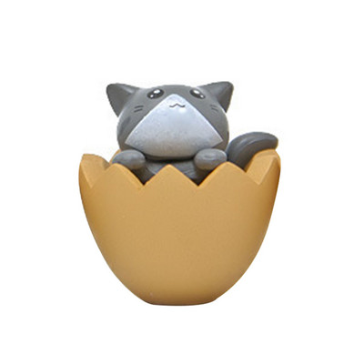 Aranyos macskadíszek Kawaii Bell Cat Állat Tündér Kerti Figurák Kiegészítők Otthoni dekoráció Asztali modell születésnapi ajándék