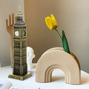 Модел на сграда Биг Бен Архитектурна статуя Лондон Метални статуи Скулптури Скулптура от сплав Бронзова часовникова кула Забележителности