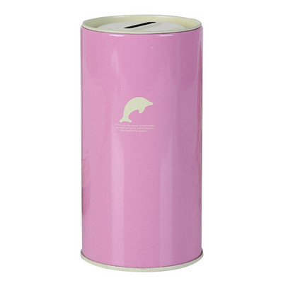 Jauna krājbanka radoša dāvana cūciņa bankiņas multfilmu zoodārza naudas kaste jauka dzīvnieku apdruka skārda monēta radoša dāvana