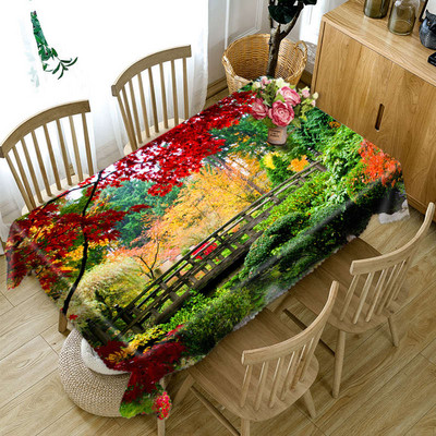 Ziedu, grezni raksti Kultūras tautas tēma Mode Izturīgi galdauti Taisnstūrveida Ēdamistabas Kāzu ballīšu dekors Mājas Virtuves Dekors