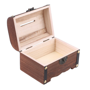 vintage κουμπαράς, παγκάκια αποθήκευσης ξύλινο κουτί αποθήκευσης, premium με κλειδαριά αγάπης, κατάλληλο για δώρα για κάδο αποθήκευσης κύβων επετείου