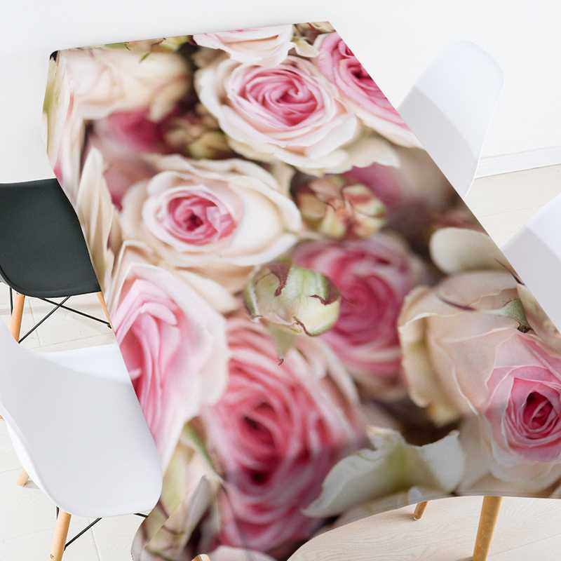 Troopilised rohelised lehed Veekindel laudlina Kodupeo pulmadekoratsioon Ristkülikukujuline lauakate Mantel De Mesa