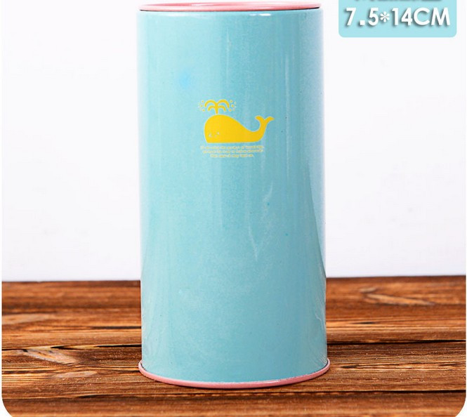 1PC Cute Animal Print Creative Dāvanu Krājbankas Naudas Kaste Skārda monētu Karikatūra Zoo Cūciņa Banka Veikals LF 067