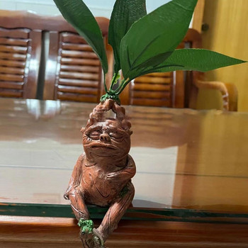 Άγαλμα από ρητίνη μανδραγόρα ειδώλιο HP Ugly Mandragora Τεχνητό φυτό στολίδια τοπίου Σπίτι Κήπος Αυλή Διακόσμηση μπαλκονιού