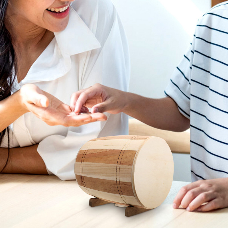 Suvenīru darbvirsmas rotājumi Mājas piederumi Naudas burkas Pieaugušo taupīšana Krājbanka Mājsaimniecības monētu konteiners