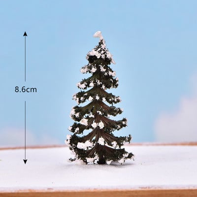1/5db/Szett Mini fa Tündér Kert Miniatűrök Mikro Táj Gyanta Kézműves Bonsai Figura Kerti Terrárium Kiegészítők kínálat