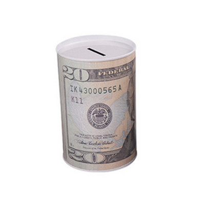 JAUNS stils 10/20/50/100 eiro naudas kaste Seifs Cilindrs Cūciņa Bankas Bankas Monētām Noguldījumu glabāšanas kastes Mājas dekorēšana