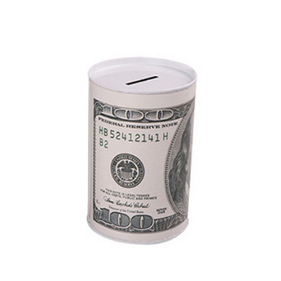 JAUNS stils 10/20/50/100 eiro naudas kaste Seifs Cilindrs Cūciņa Bankas Bankas Monētām Noguldījumu glabāšanas kastes Mājas dekorēšana