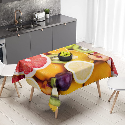 Zaļās lapas Galdauts Tropu palmu lapas Havaju džungļu tēmas galda pārklājs Kāzu ballītes dekors Mājas virtuves dekoru aksesuāri