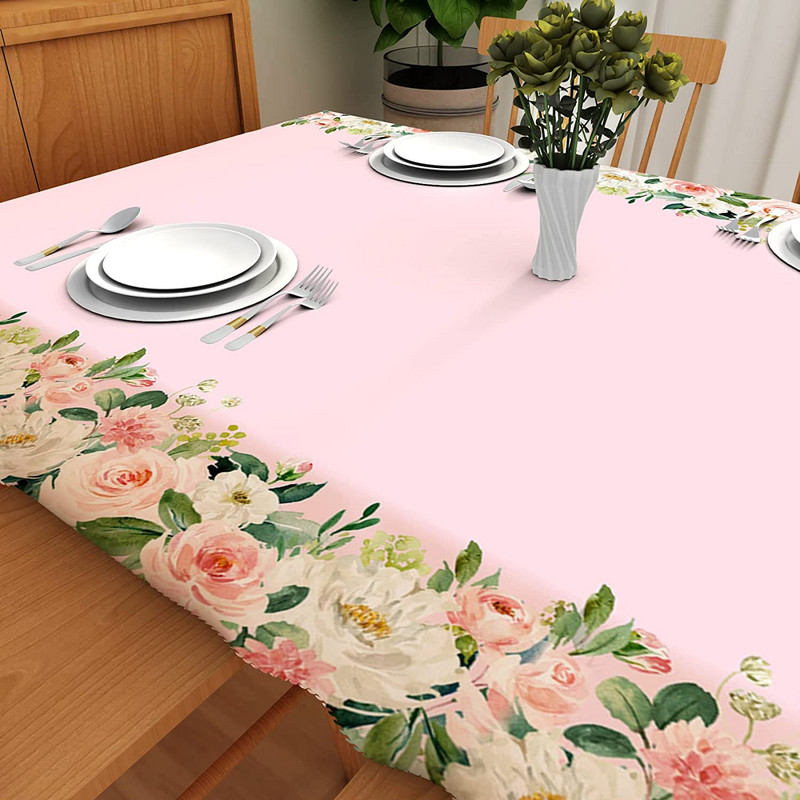 Zaļās lapas Galdauts Tropu palmu lapas Havaju džungļu tēmas galda pārklājs Kāzu ballītes dekors Mājas virtuves dekoru aksesuāri