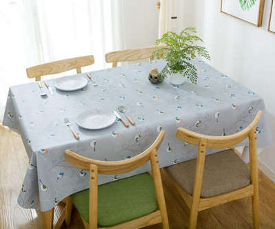 Téglalap alakú abrosz Fajansz asztali huzat Konyha Étkező Vízálló terítő Nagyszerű bulikra Esküvői használatra Tavasszal/nyáron