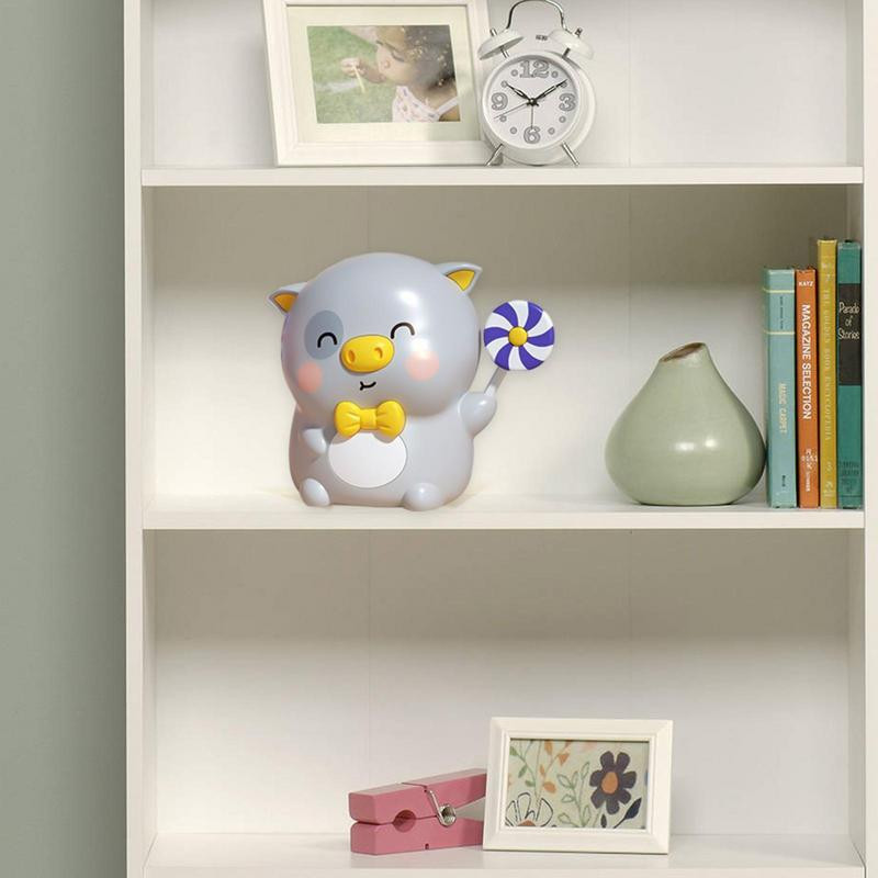 Pig Money Bank Törhetetlen Pénzbank Érme Bankbolt 600 érme vagy 100 bankjegy törésbiztos érmebank Disznópénz bankok gyerekeknek