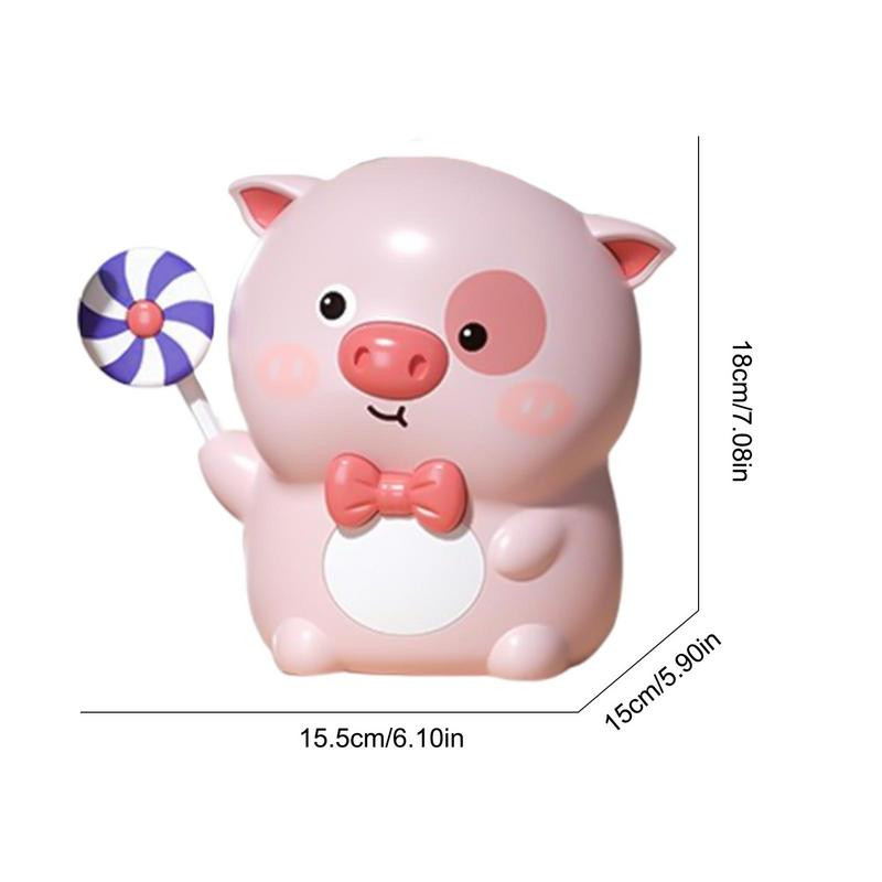 Pig Money Bank Törhetetlen Pénzbank Érme Bankbolt 600 érme vagy 100 bankjegy törésbiztos érmebank Disznópénz bankok gyerekeknek