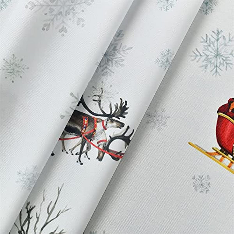 Karácsonyi téglalap terítő Karácsonyfa Gnome Elk Decor Vízálló terítő Ünnepi asztalterítő bulivacsora dekorációhoz