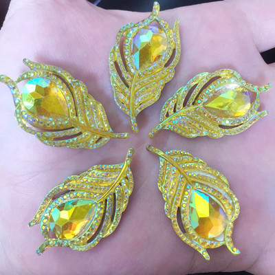 10 GAB sveķu, spīdīgas 3D pāva spalvas, plakanā mugurā, kalnu kristāla aplikācijas, DIY Ziemassvētku albums, figūriņas, amatniecības mājas dekors OW19