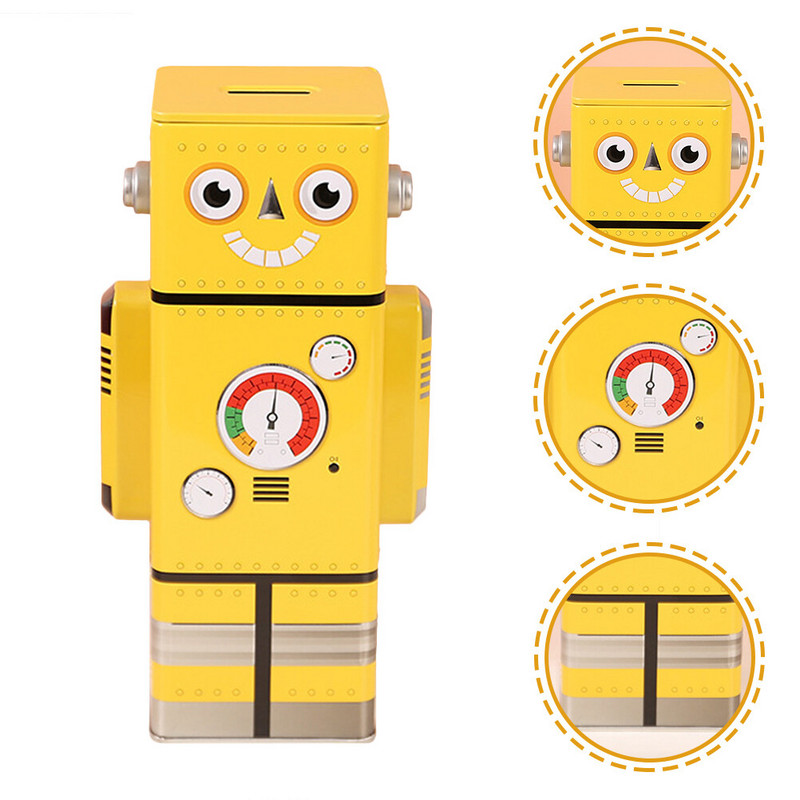 Saglabāšanas kastīte Zēniem Dāvanu Meitenēm Naudas Banka Rotā bērnus Cūciņa bankiņas Dzelzs bērns