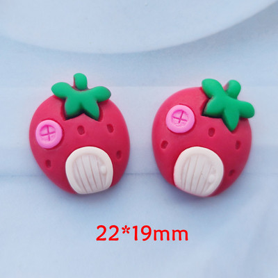 10/15 db Új Aranyos Gyanta Rajzfilm Gyümölcsök Lapos Hátú Cabochon Scrapbook Kawaii DIY Díszítések Kiegészítők C55