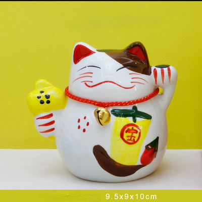 Lucky Cat Saving Box Dzīvnieku figūriņas naudas kaste Dzīvnieku monētu banka Mājas dekors Moderns jauns stils cūciņa figūriņas bērniem dāvanu копилка