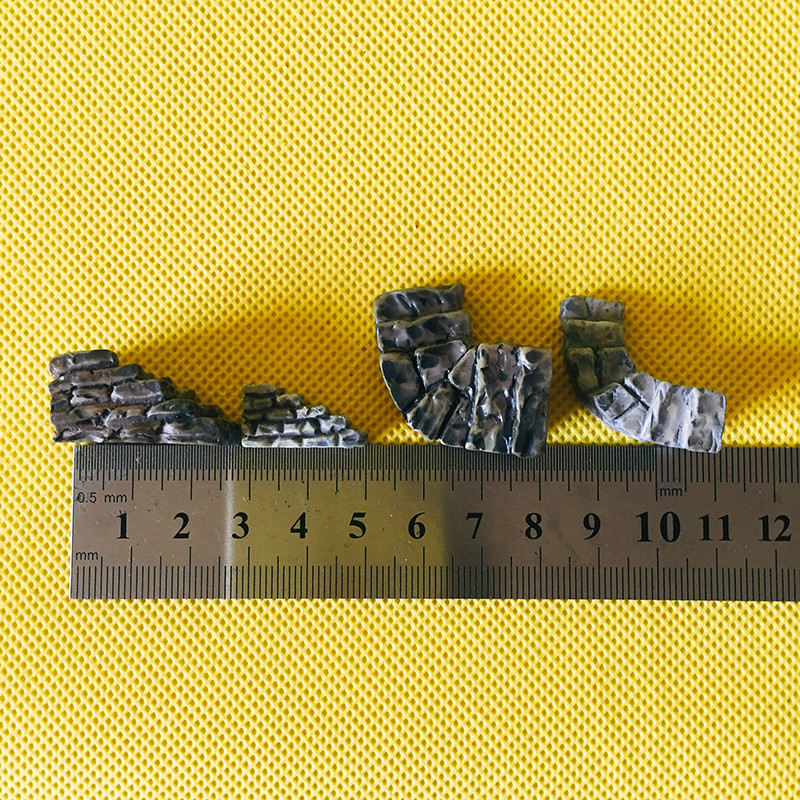 2 gab. Kāpnes Leļļu māja Pasaku dārzs rūķītis sūnu terārijs mājas dārzs galda dekors amatniecība pundurkociņš miniatūras dārza diy piederumi