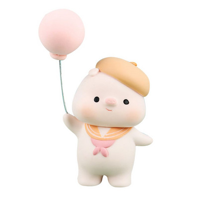 1 Pc Cute Pig Micro Ainavas Jauna Moderna Sveķu statuja Miniatūra Figūriņa Leļļu namiņš DIY Amatniecība Bonsai Rotājumi Mājas Noformējums