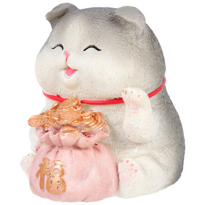 Cūciņa banka Mājas piederumi Kaķa formas monētu konteiners Automašīnas dekors Keramika Darbvirsmas taupīšana Izsmalcināts pods Vinils Apburošs bērns