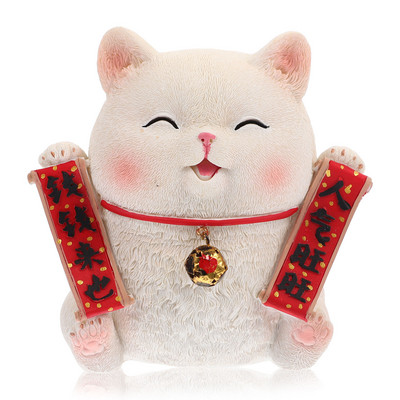 Cūciņa banka Mājas piederumi Kaķa formas monētu konteiners Automašīnas dekors Keramika Darbvirsmas taupīšana Izsmalcināts pods Vinils Apburošs bērns