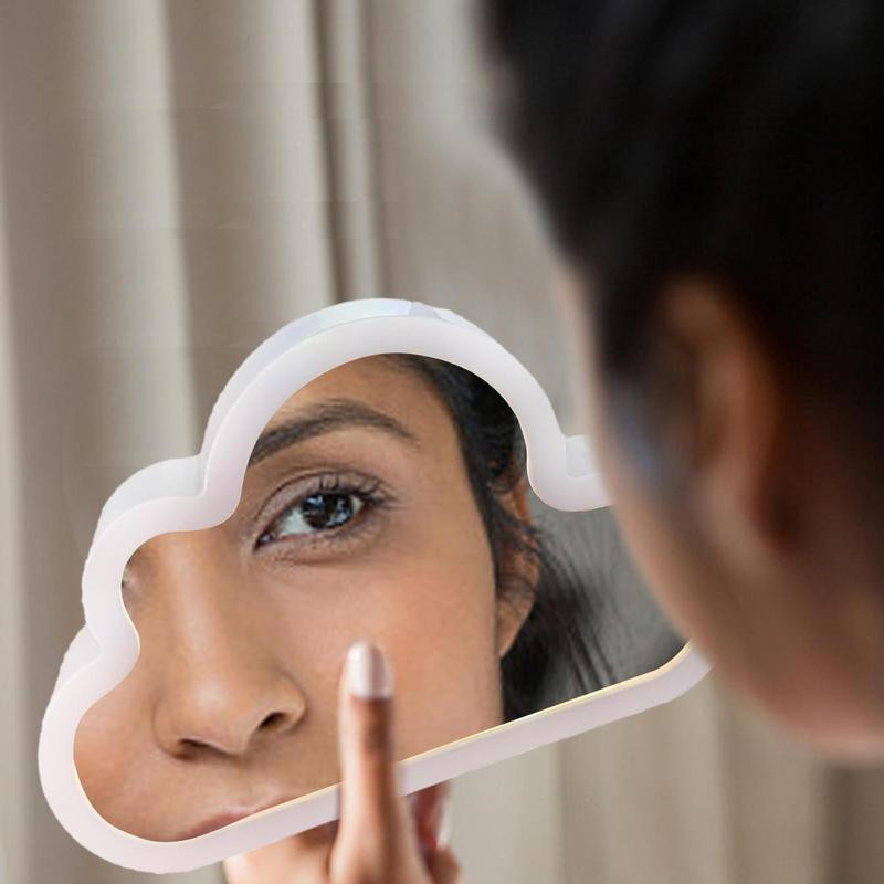 Debesų tulpių veidrodis naktinis šviestuvas „Pasidaryk pats“ Debesų tulpių lempa „Pasidaryk pats“ tulpių lempos dekorai Svetainės prie lovos darbalaukio papuošalai prie lovos lempa, skirta