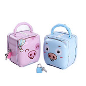 Jauka cūciņa banka monētu banka meitenēm un zēniem Vidēja izmēra jaukas cūciņas monētu glabāšanai Praktiskas dāvanas dzimšanas dienā