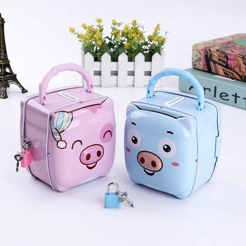 Cute Piggy Bank Τράπεζα κερμάτων για κορίτσια και αγόρια Μεσαίου μεγέθους Χαριτωμένα κουμπαρά για αποθήκευση νομισμάτων Πρακτικά δώρα για γενέθλια