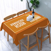 Rosh Hashanah taisnstūra galdauts svētku ballīšu rotājumi Shana Tova ūdensizturīgs grumbu galda pārklājs virtuves galda dekorēšanai