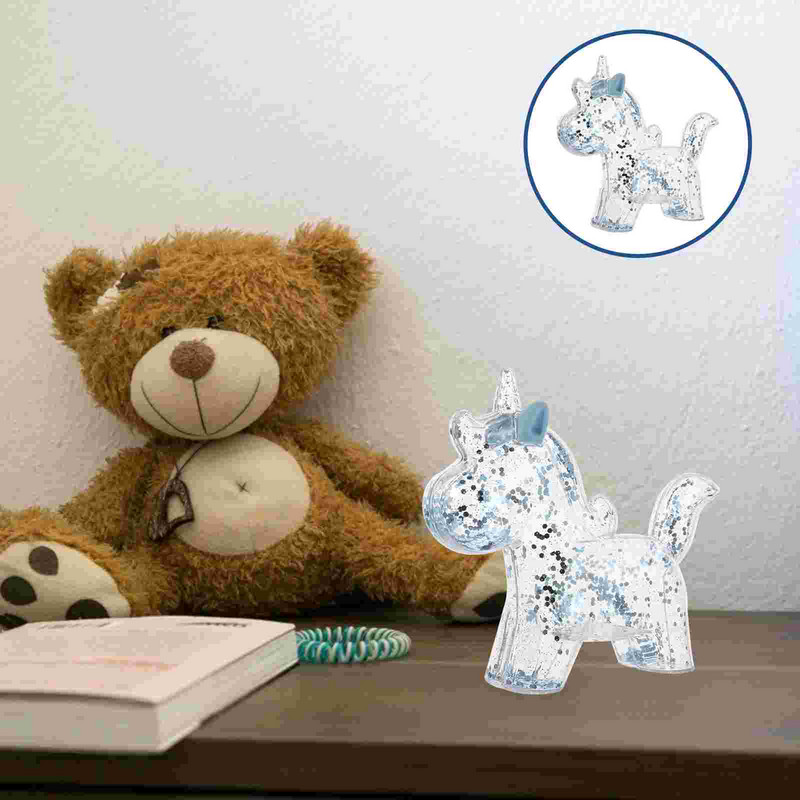 Egyszarvú pénzbank fiú malacka átlátszó műanyag, imádnivaló edény Imádnivaló pénzes edény állat Ps gyerekek megmentése kisgyermek