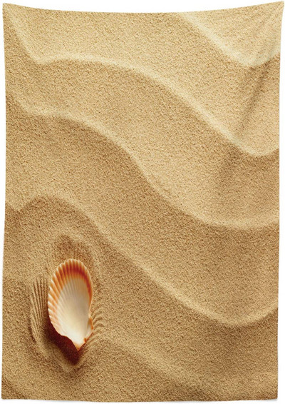 Jūras okeāna tematikas modes ūdensnecaurlaidīgs galdauts kāzu dekors Taisnstūra galda pārklājs svētku ballītes virtuves dekoru aksesuāri