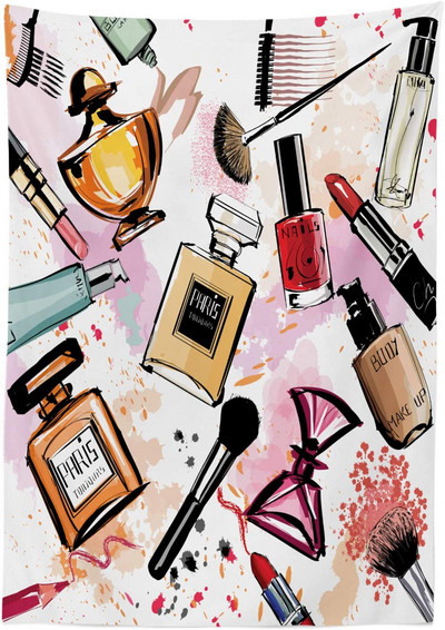 Jūras okeāna tematikas modes ūdensnecaurlaidīgs galdauts kāzu dekors Taisnstūra galda pārklājs svētku ballītes virtuves dekoru aksesuāri