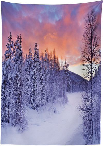 Jūras okeāna tematikas modes ūdensnecaurlaidīgs galdauts kāzu dekors Taisnstūra galda pārklājs svētku ballītes virtuves dekoru aksesuāri