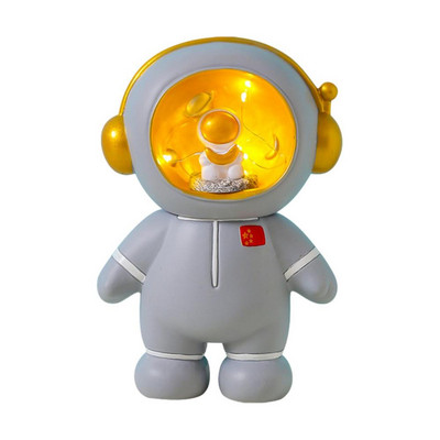 JAUNA Astronaut LED Night Light Desktop Astronaut Lamp Nakts gaismas galda lampa Guļamistabas istabas dekorēšanai Dekoratīva cūciņa banka