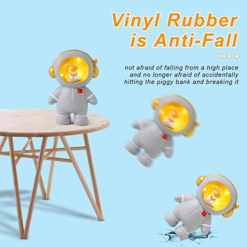 JAUNA Astronaut LED Night Light Desktop Astronaut Lamp Nakts gaismas galda lampa Guļamistabas istabas dekorēšanai Dekoratīva cūciņa banka