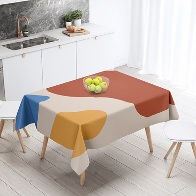 Față de masă europeană ușoară de lux Covoraș de masă impermeabilă, dreptunghiulară, birou, pentru masă, pentru ceai, decor de nuntă, decor acasă