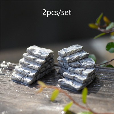 Mikro kraštovaizdžio ornamentas Miniatiūrinis švyturys Vandens šulinio tiltas Vintažinis namas Pasakų sodas Amatai „Pasidaryk pats“ Mini namų dekoro figūrėlės