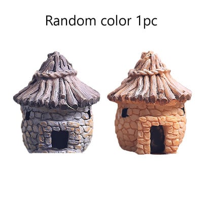 Mikro kraštovaizdžio ornamentas Miniatiūrinis švyturys Vandens šulinio tiltas Vintažinis namas Pasakų sodas Amatai „Pasidaryk pats“ Mini namų dekoro figūrėlės