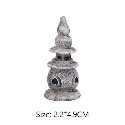 Mikro kraštovaizdžio ornamentas Miniatiūrinis švyturys Vandens šulinio tiltas Vintažinis namas Pasakų sodas Amatai „Pasidaryk pats“ Mini namų dekoro figūrėlės