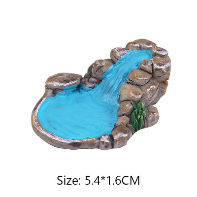 Mikro kraštovaizdžio ornamentas Miniatiūrinis švyturys Vandens šulinio tiltas Vintažinis namas Pasakų sodas Amatai „Pasidaryk pats“ Mini namų dekoro figūrėlės