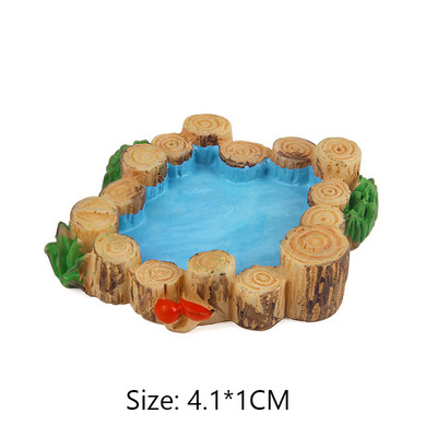 Mikro kraštovaizdžio ornamentas Miniatiūrinis švyturys Vandens šulinio tiltas Vintažinis namas Pasakų sodas Amatai „Pasidaryk pats“ Mini namų dekoro figūrėlės