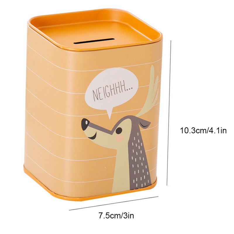 Animacinių filmų spausdinimas Bankas Vaikų pinigų dėžutė Pinigų taupymas Moneta Pinigų dėžutė Vaikams Žaislai Vaikams Dovanos Namų dekoravimas