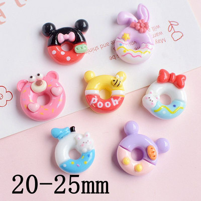 10 gab. Jauns mini, glīts, 20–25 mm dzīvnieku multfilmu virtuļu sērija, plakana aizmugure, sveķi