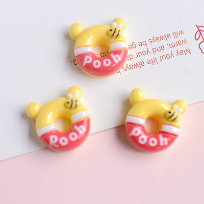 10 gab. Jauns mini, glīts, 20–25 mm dzīvnieku multfilmu virtuļu sērija, plakana aizmugure, sveķi