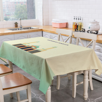 Musulmaņu islāma galdauts Halal ūdensnecaurlaidīgs galdauts.